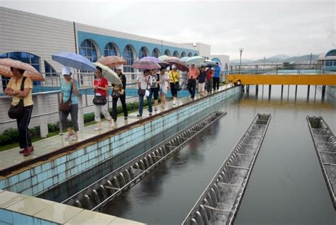 北山水|水投集团公司一行参观考察梧州北山自来水